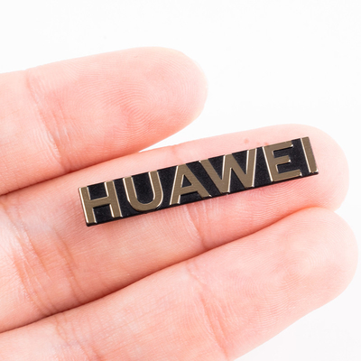 Προσαρμοσμένο λογότυπο Huawei Πίνακα ονομασίας από ανοξείδωτο χάλυβα για συσκευασία ηλεκτρονικών προϊόντων